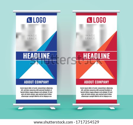 Modern Business roll up banners for marketing