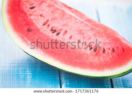 Organic watermelon  locally sourced fruit