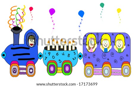Children's Birthday Train