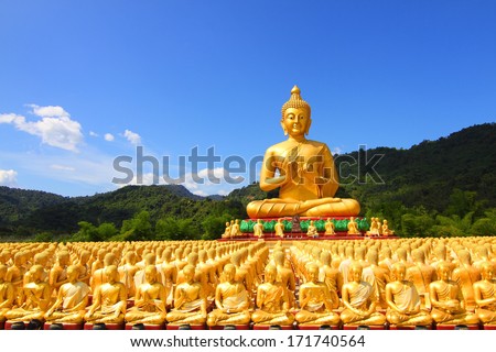 Buddha in Thailand A place of public worship.