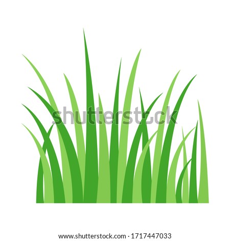 Green grass, icon. Vector illustration