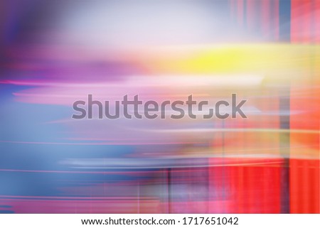Colourful abstract light streaks background - multilayered ICM
