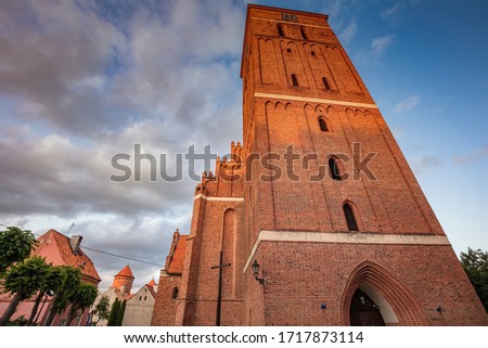 St. Peter and Paul Church in Reszel. Reszel, Warmian-Masurian, Poland.