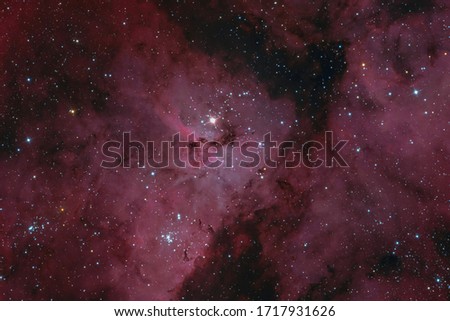 The Keyhole Nebula in the Constellation Carina