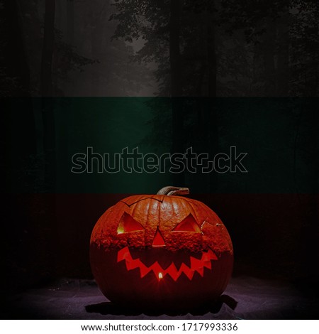 halloween backgraund
Bulgaria flag, 
Bulgaria haloween