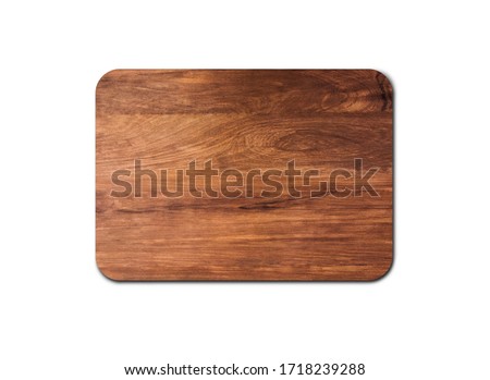 Old wood board texture isolated on white background with copy space for design or work. clipping path Royalty-Free Stock Photo #1718239288