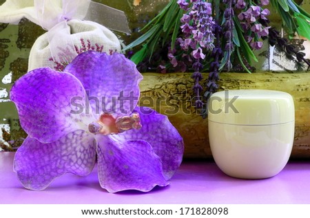 Orchid and box
