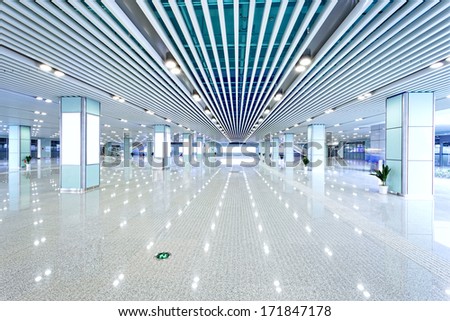 Hall of business building Royalty-Free Stock Photo #171847178