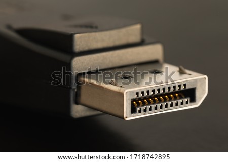 DisplayPort wire. DisplayPort Connector. Digital display interface. HDMI cable. Computer plug.