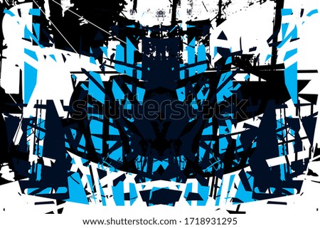 Distressed color background with dots,scratches and nets. Abstract vector illustration