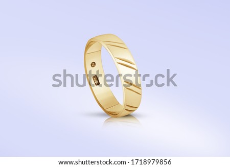 Jewelry, ring  gold silver diamond Royalty-Free Stock Photo #1718979856