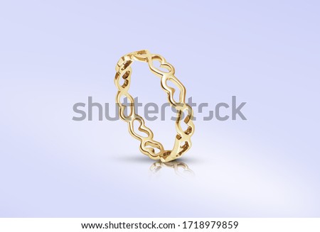 Jewelry, ring  gold silver diamond Royalty-Free Stock Photo #1718979859