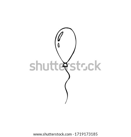 Simple vector object isolated on white background.