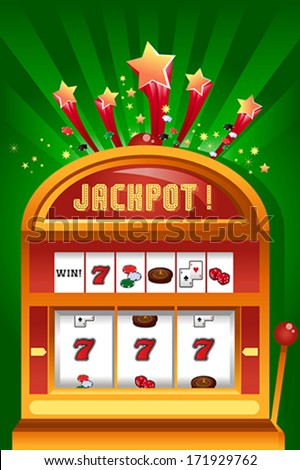 A vector illustration of casino gambling design