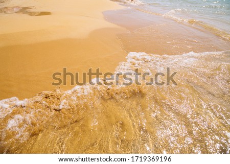 Natural sea background in the summer