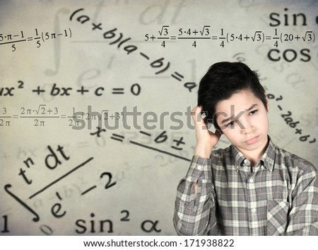 Boy in trouble Royalty-Free Stock Photo #171938822