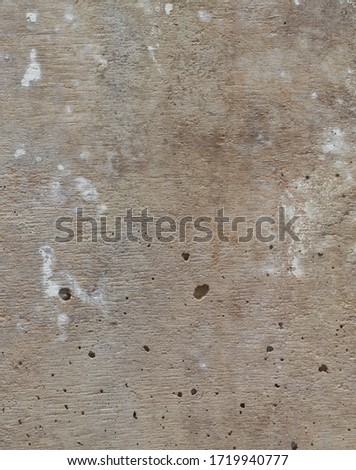 Abstract wall of old gray concrete as a background of free space.