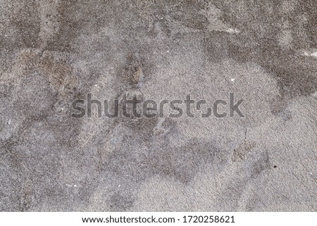 Background of gray concrete surface, building plaster, Cement wall background, not painted in vintage style for graphic design