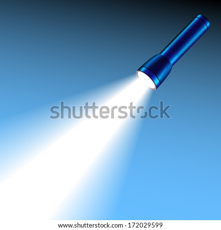 Glowing pocket torch light 