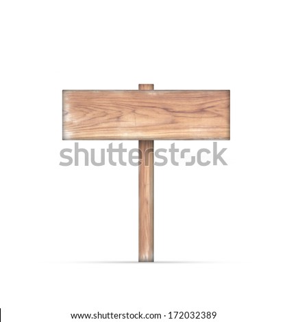 Road sign isolated on a white background