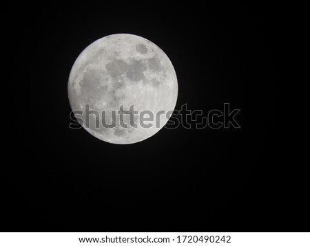 Moon picture; close-up, Nikon, Nightsky