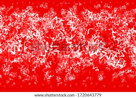 Light Red vector background with wry lines. Colorful illustration in abstract style with gradient. Abstract style for your business design.