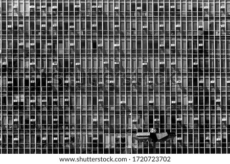 Abstract photos of buildings and gates