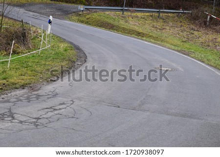 small country road in the Eifel