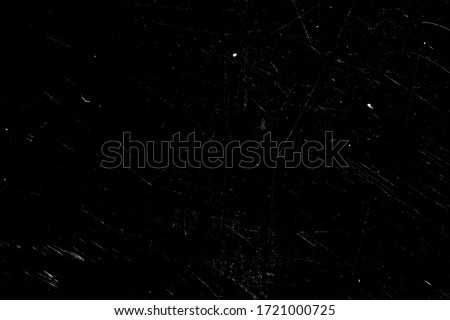 white scratches isolated on black background Royalty-Free Stock Photo #1721000725
