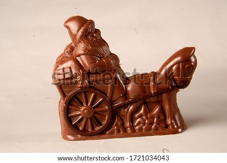 
presentation of belgian chocolate with animal character