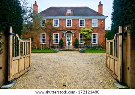 english house Royalty-Free Stock Photo #172121480