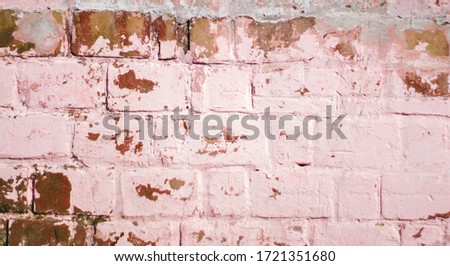 Brick background. Brick and concrete background