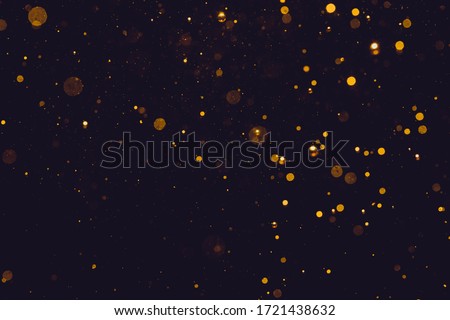 Glittering stars of bokeh use for celebrate background