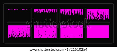 Liquid animation transition effect.Transitions effect sprite sheet for games, cartoon, video, animation and motion design. colorful scene transition.