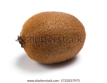 Kiwi fruit isolated on white background Royalty-Free Stock Photo #1722037975