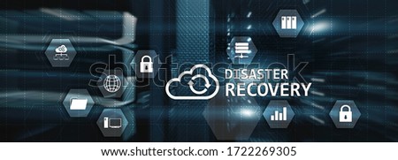 Disaster Recovery Plan for your corporation. Cyber Security concept 2020. Royalty-Free Stock Photo #1722269305
