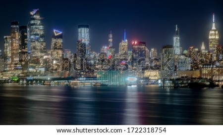 New York City Skyline from New Jersey