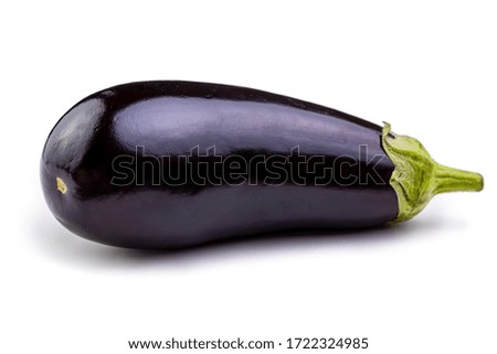 Eggplant. Isolate on white background Royalty-Free Stock Photo #1722324985