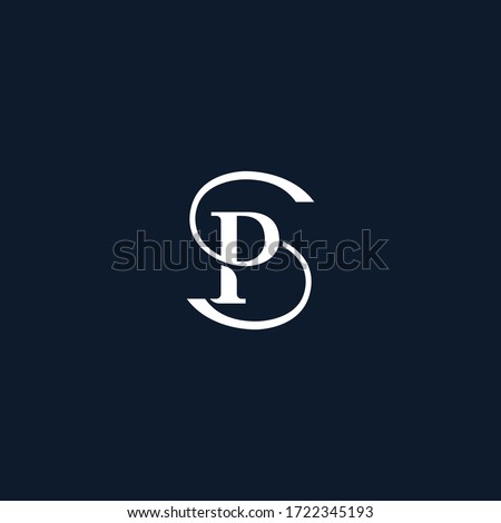 Ps Logo Stock Vector Images Avopix Com