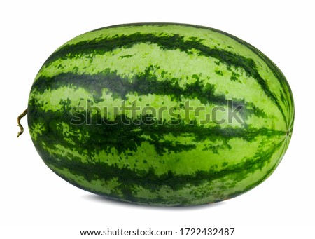 Watermelon isolated on white background Royalty-Free Stock Photo #1722432487