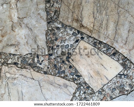 terrazzo flooring seamless, marble old texture, stone marble background