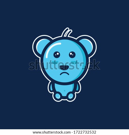 vector design cute tedy bear