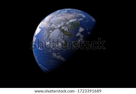 The Picture Of Earth Planet 
