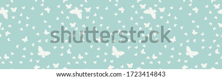 Seamless background with butterflies. Vector eps10