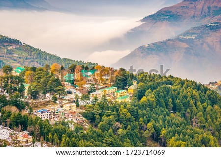 View at Dalhousie, Himachal Pradesh, India Royalty-Free Stock Photo #1723714069