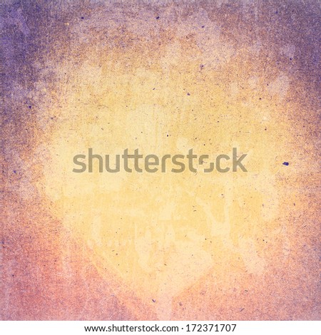 Abstract Designed  detailed grunge paper textured background. High resolution recycled colorful yellow and red cardstock. Paper vintage  background