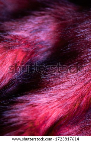 Artificial fur background closeup picture