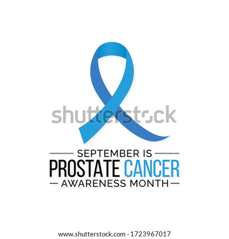 Vector illustration on the theme of Prostate Cancer awareness month observed each year during September.