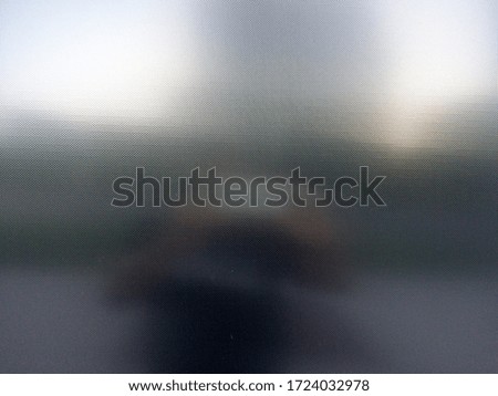 Cool abstract blurred selfie concept abstract backround silver gray steel reflection