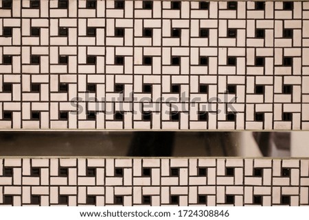 WALL TEXTURE,
ceramic tiles beautifully stacks.